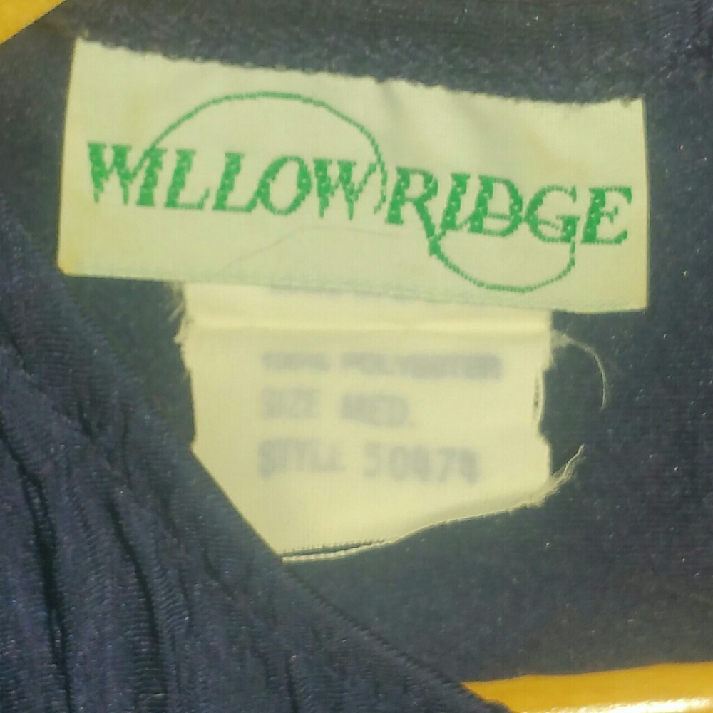 Willow Ridge Ladies Blouse in Navy or Grey Sz M - Picture 6 of 6